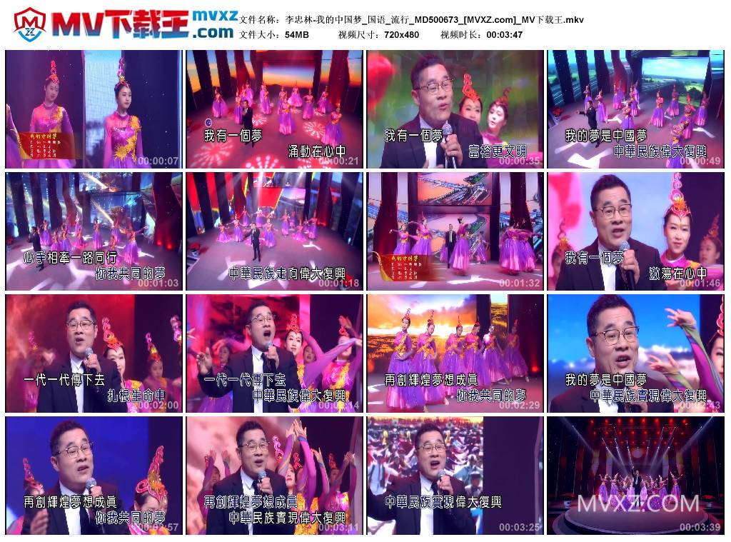 李忠林-我的中国梦_国语_流行_MD500673